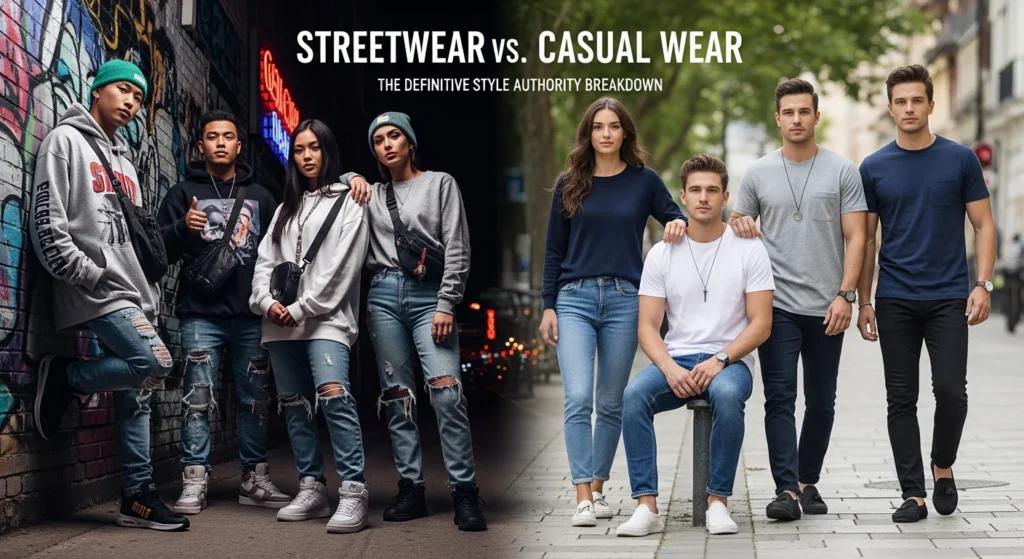 STREETWEAR vs CASUAL WEAR